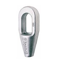 G 417 closed spelter socket